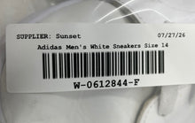Load image into Gallery viewer, Adidas Mens Advantage GZ5300 White Low Top Lace-Up Sneaker Shoes Size 14
