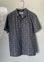 Load image into Gallery viewer, Original Penguin Mens Multicolor Spread Collar Short Sleeve Button-Up Shirt Sz M
