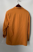 Load image into Gallery viewer, ASOS Womens Orange Notch Lapel Double Breasted Six-Button Blazer Size 8
