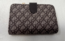 Load image into Gallery viewer, Anne Klein Womens Brown Printed Inner Pockets Credit Card Slot Bifold Wallet
