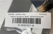 Load image into Gallery viewer, Yowhick Model GDP1W White HDMI USB VGA Home Theater Projector Untested
