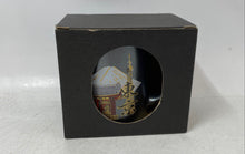 Load image into Gallery viewer, Chinese Black Ceramic Tokyo Temple Mount Fuji Serving Mug In Open Box
