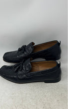Load image into Gallery viewer, Johnston &amp; Murphy Mens Black Leather Tassel Slip-On Loafer Shoes Size 11M
