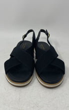 Load image into Gallery viewer, Cole Haan Womens Mikaela Black Stitchlite Open Toe Slingback Sandals Size 7B
