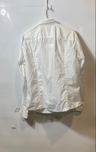 Load image into Gallery viewer, Armani Exchange Mens White Long Sleeve Slim Fit Button-Up Shirt Size L
