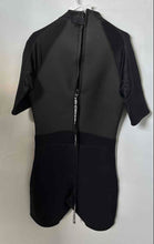 Load image into Gallery viewer, Henderson Unisex Black Short Sleeve Back Zip Swim Diving Wetsuit Size L
