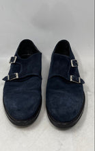 Load image into Gallery viewer, Fusaro Antonio Dal 1893 Mens Blue Leather Double Monk Strap Dress Shoes Size 43
