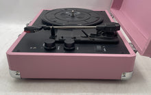 Load image into Gallery viewer, Cruiser Deluxe Model CR8005E-BH Pink Black 3 Speed Record Player Not Tested
