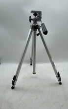 Load image into Gallery viewer, Velbon TGK-33 Silver Aluminum Tilt Head Adjustable Leg Digital Camera Tripod
