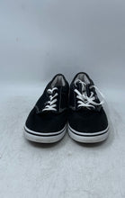 Load image into Gallery viewer, Vans Womens Off The Wall TC9R Black White Low Top Lace-Up Sneaker Shoes Size 9.5
