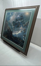 Load image into Gallery viewer, Snowy Mountain Landscape Wall Art Framed Print For Home Decor
