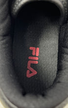 Load image into Gallery viewer, Fila Mens A-Low 1CM00551-014 Black White Red Leather Sneakers Shoes Size 9.5
