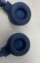 Load image into Gallery viewer, JBL Model Live 460NC Blue Active Noise Cancelling Wireless Headphones Untested
