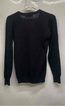 Load image into Gallery viewer, Brunella Gori Womens Black Merino Wool Long Sleeve Pullover Sweater Size Small
