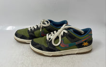 Load image into Gallery viewer, Nike Womens Dunk Low DO2160-335 Green Blue Leather Lace-Up Sneaker Shoes Size 8
