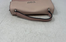 Load image into Gallery viewer, Guess Womens Light Pink &amp; Beige Logo Top-Handle Mini Crossbody Handbag
