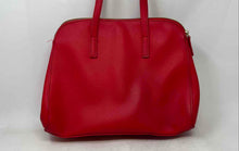 Load image into Gallery viewer, Kenneth Cole Reaction Womens Red Leather Top Handle Satchel Handbag
