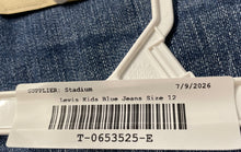 Load image into Gallery viewer, Levi's Womens Blue Denim High Rise Slim Fit 721 Skinny Leg Jeans Sz 12 Reg w/Tag
