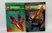 Load image into Gallery viewer, Lot Of 5 Pcs Assorted Papercutz Lego Ninjago Mixed Variety Volume Graphic Novels
