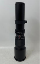 Load image into Gallery viewer, Opteka 500mm f/8 Platinum Series Black Manual Focus Super Telephoto Lens In Box
