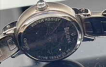 Load image into Gallery viewer, Authentic Bulova Women's Silver-Tone Watch
