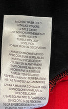 Load image into Gallery viewer, DKNY Mens Red Black And White Colorblock Short Sleeve Polo Shirt Size S
