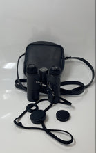Load image into Gallery viewer, Bushnell Black Waterproof Compact Binoculars With Carrying Case Lens And Caps
