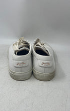 Load image into Gallery viewer, Good Man Brand Mens White Leather Low Top Lace-Up Sneaker Shoes Size 11.5
