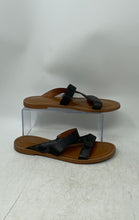 Load image into Gallery viewer, Coach Womens Harlan CA363 Black Brown Open Toe Slip-On Slide Sandals Size 9B
