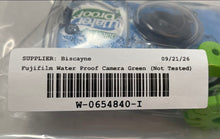 Load image into Gallery viewer, Fujifilm QuickSnap Blue Green 35mm Waterproof Photo Film Camera Not Tested
