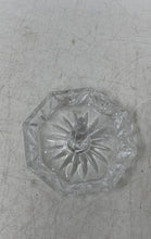 Load image into Gallery viewer, Studio Crystal By Godinger Clear Engraved Crystal Octagon Ring Holder With Box
