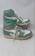 Load image into Gallery viewer, Nike Mens Air Jordan 1 Retro High OG White Green Lace-Up Sneaker Shoes Size 5.5
