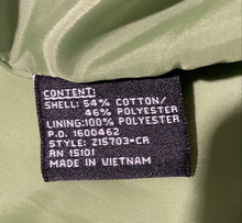 Load image into Gallery viewer, Jones New York Womens Green Spread Collar Double Breasted Trench Coat Size L
