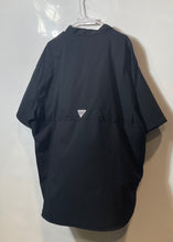 Load image into Gallery viewer, Columbia Mens Black Short Sleeve Collared Button-Up Shirt Size 3X

