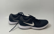 Load image into Gallery viewer, Nike Womens Revolution 4 908999-001 Black White Lace-Up Sneakers Shoes Size 7
