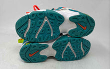 Load image into Gallery viewer, Nike Kids Air Speed Turf White Orange Turquoise Lace-Up Sneaker Shoes Size 1.5Y
