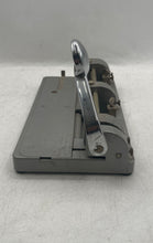 Load image into Gallery viewer, Vintage Wilson Jones Hummer Gray 3 Hole Adjustable Heavy-Duty Paper Punch
