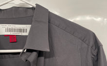 Load image into Gallery viewer, Alfani Mens Gray Stretch Long Sleeve Collared Slim Fit Dress Shirt Size XL
