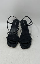 Load image into Gallery viewer, Calvin Klein Womens Hadlee Black Open Toe Stiletto Strappy Heels Size 8.5M
