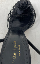 Load image into Gallery viewer, Kate Spade New York Womens Black Leather Stiletto Ankle Strap Heels Size 7.5B
