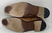 Load image into Gallery viewer, Mercanti Fiorentini Mens Brown Leather Wingtip Oxford Dress Shoes Size 12 M
