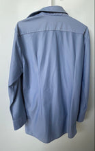 Load image into Gallery viewer, Boss Mens Blue Sharp Fit Long Sleeve Spread Collar Dress Shirt Size 16
