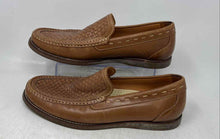 Load image into Gallery viewer, Tommy Bahama Mens Brown Leather Lace-Up Round Toe Loafer Shoes Size 10M
