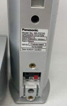 Load image into Gallery viewer, Lot Of 5 Pcs Panasonic 4 Vertical Satellite Speakers 1 Center Set Not Tested
