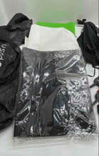 Load image into Gallery viewer, Lot Of Assorted Light Stand Umbrella Clamp Backdrop Photography Set In Black Bag
