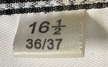Load image into Gallery viewer, TMG Mens White Long Sleeve Slim Fit Spread Collar Dress Shirt Size 16 1/2
