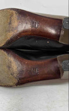Load image into Gallery viewer, Bruno Magli Womens Black Brown Leather Slip-On Pump Heels Size 7.5 B
