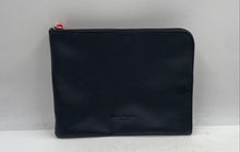 Load image into Gallery viewer, Salvatore Ferragamo Parfums Unisex Magnifica Black Leather Travel Toiletry Pouch
