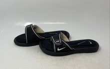 Load image into Gallery viewer, Nike Womens Comfort Footbed Black Slip-On Open Toe Slide Sandals Size 8
