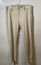 Load image into Gallery viewer, Calvin Klein Womens Beige Stretch Flat Front Straight Leg Ankle Pants Size 10
